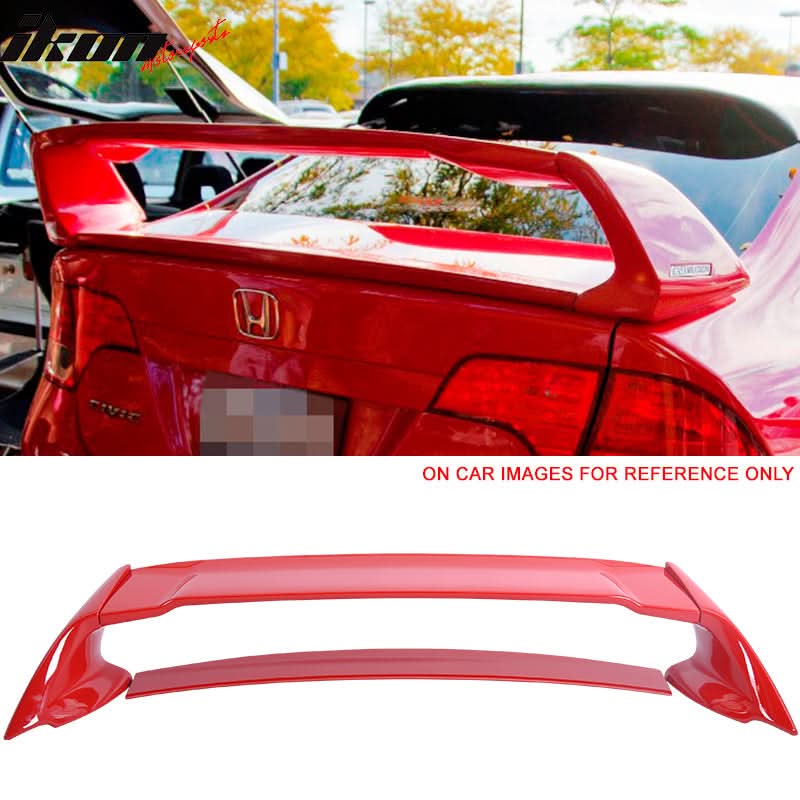 2006-2011 Honda Civic Rear Spoiler Wing Mugen Style ABS
