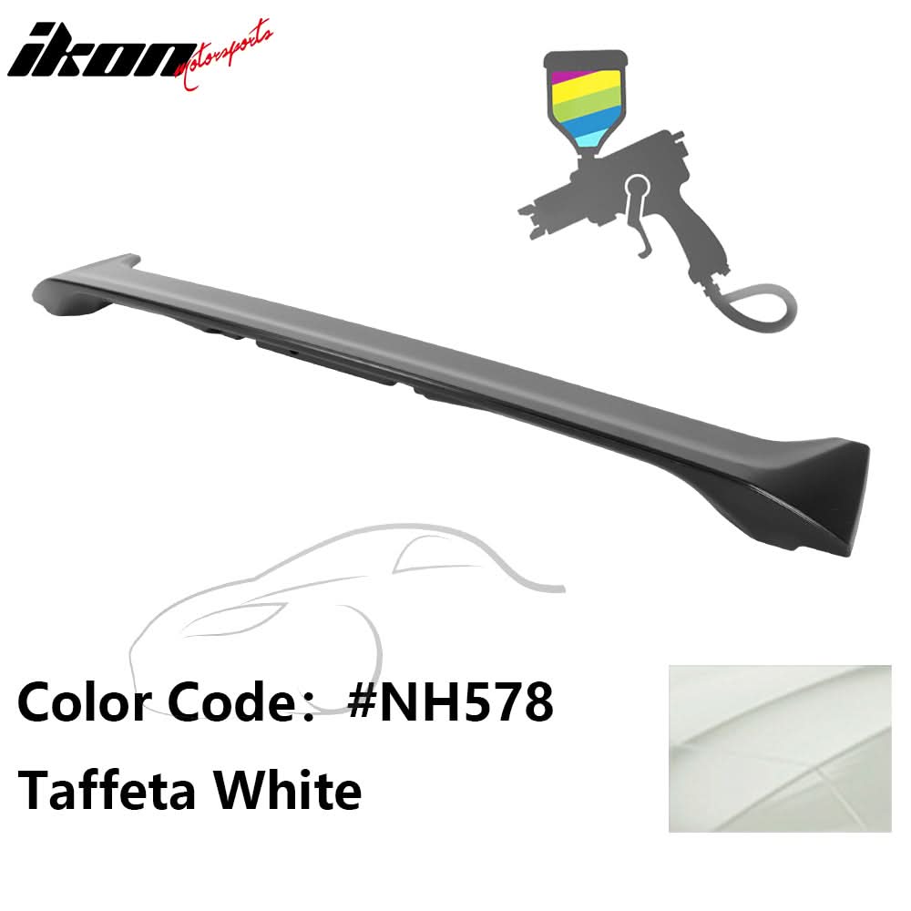 2006-2011 Honda Civic OE Style Painted #NH578 White Trunk Spoiler /LED