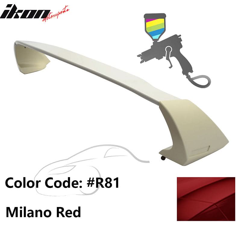 2012-2014 Honda Civic Mugen Trunk Spoiler ABS