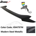 2016-2020 Honda Civic #NH797M Modern Steel Metallic Trunk Spoiler ABS