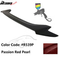 2016-2020 Honda Civic OE #R539P Passion Red Pearl Trunk Spoiler ABS