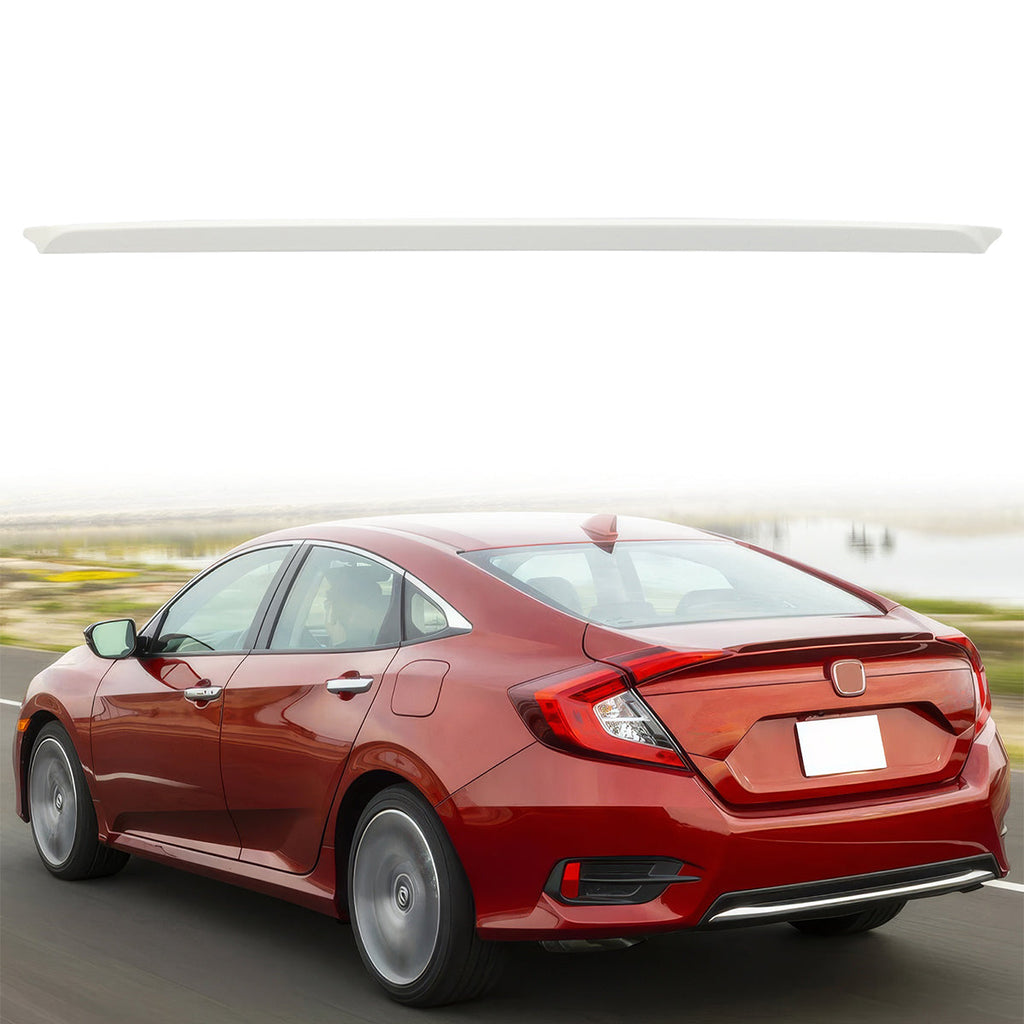 2016-2021 Honda Civic 4Dr Sedan Rear Trunk Spoiler Ducktail Wing Lip