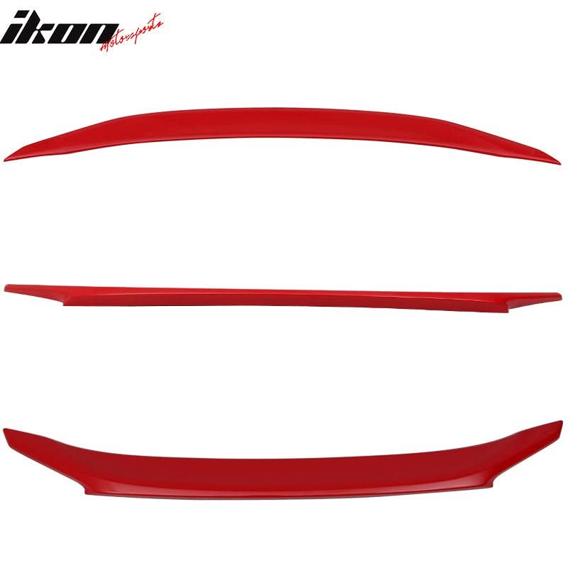 16-21 Honda Civic X Sedan 4Dr OE Rallye Red # R513 Rear Spoiler Wing