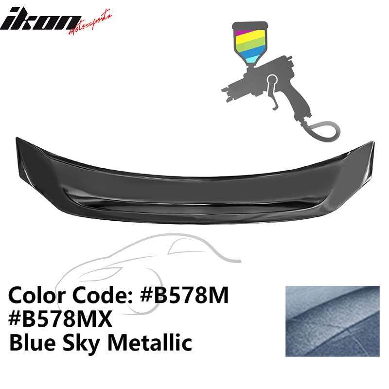 2016-2021 Honda Civic Sedan R Style Trunk Spoiler ABS