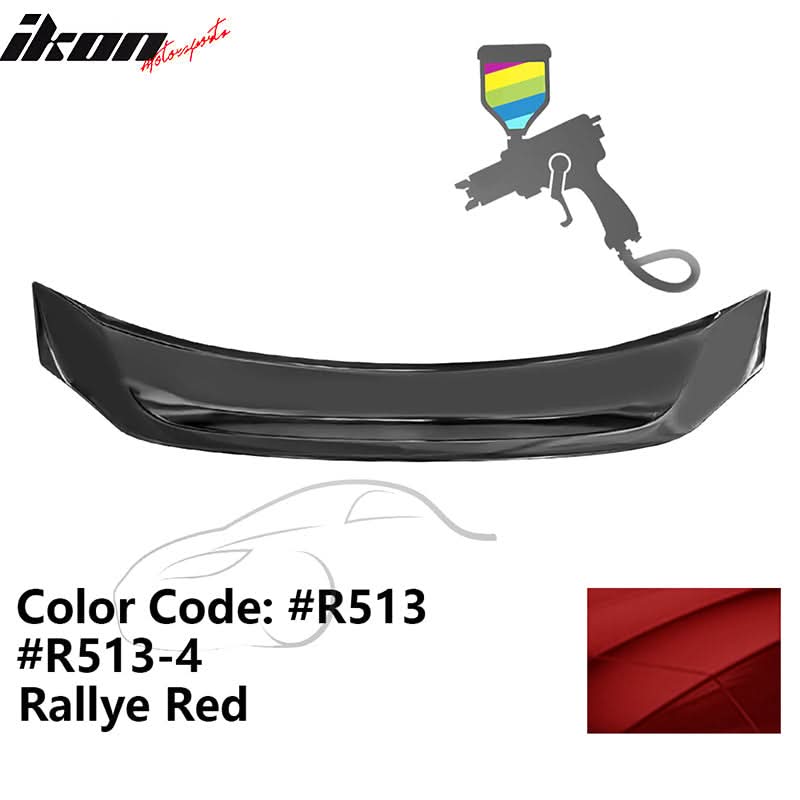2016-2021 Honda Civic Sedan R Style Trunk Spoiler ABS