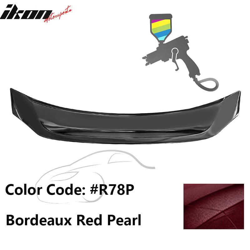 2016-2021 Honda Civic Sedan R Style Trunk Spoiler ABS