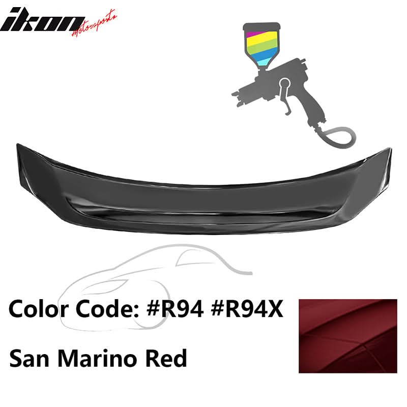2016-2021 Honda Civic Sedan R Style Trunk Spoiler ABS