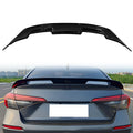 2022-2025 Honda Civic Sedan 11th Gen Gloss Black Trunk Spoiler Lip ABS