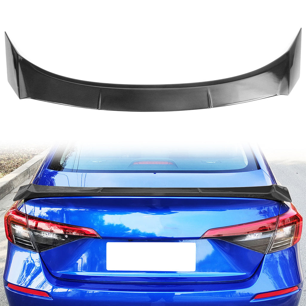 2022-2023 Honda Civic 4DR Sedan IKON Style Trunk Spoiler Wing ABS