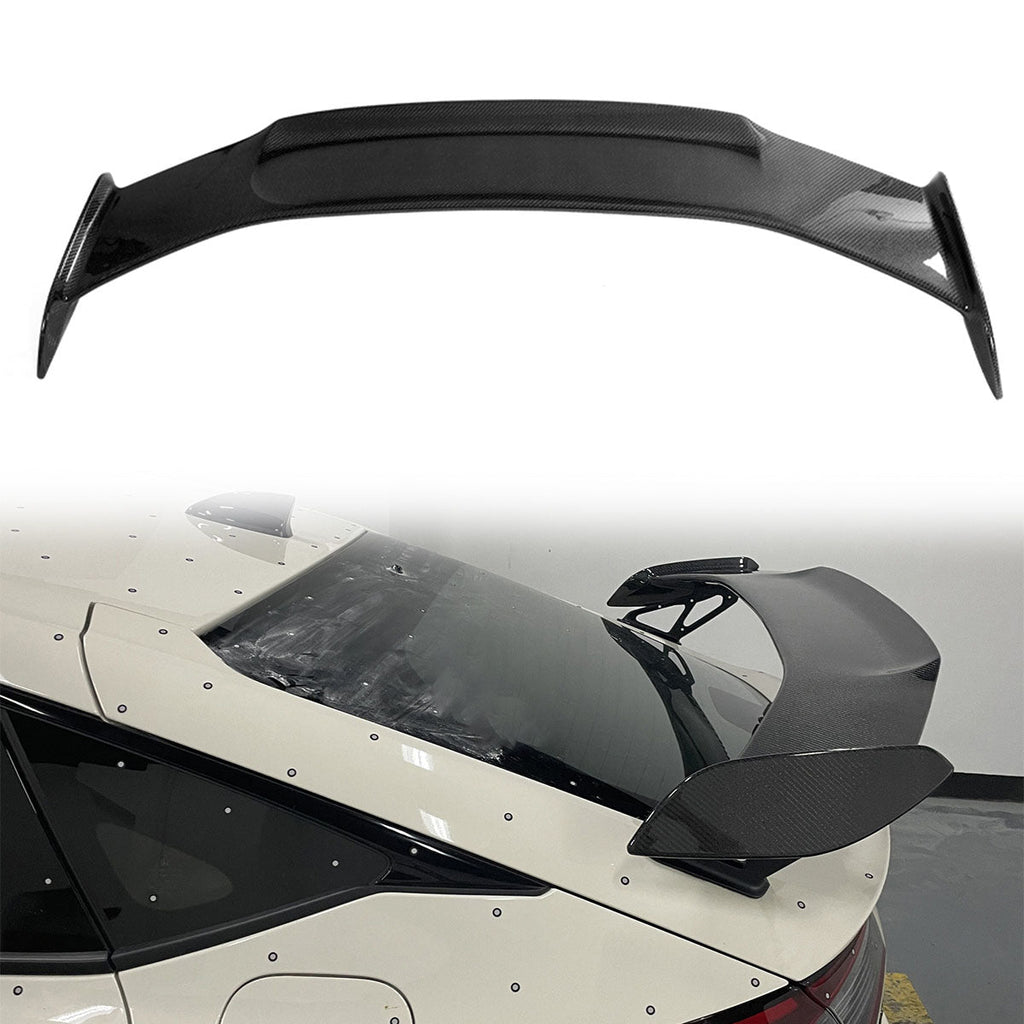2023-2025 Honda Civic Type R Carbon Fiber Highkick Rear Spoiler Wing