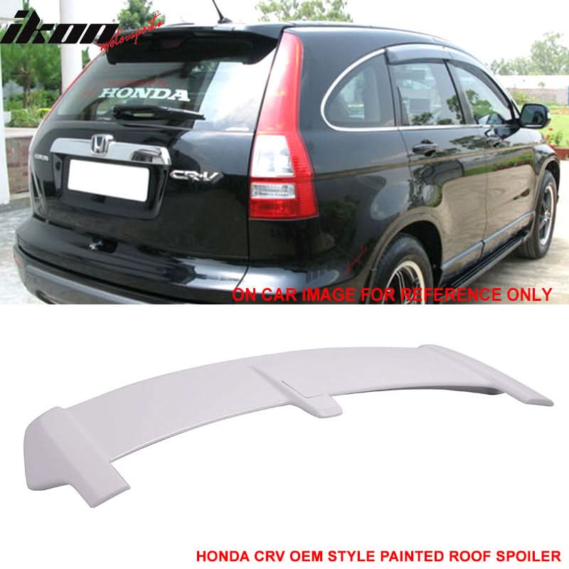 2007-2011 Honda CRV Rear Roof Spoiler Wing with LED Brake Light ABS