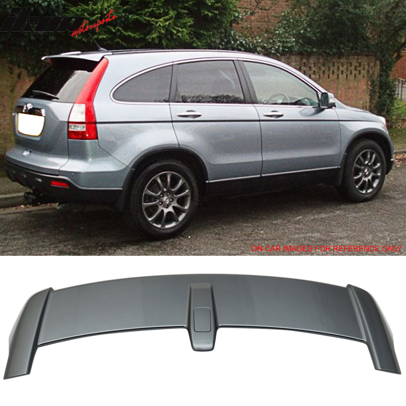 2007-2011 Honda CRV Rear Roof Spoiler Wing with LED Brake Light ABS
