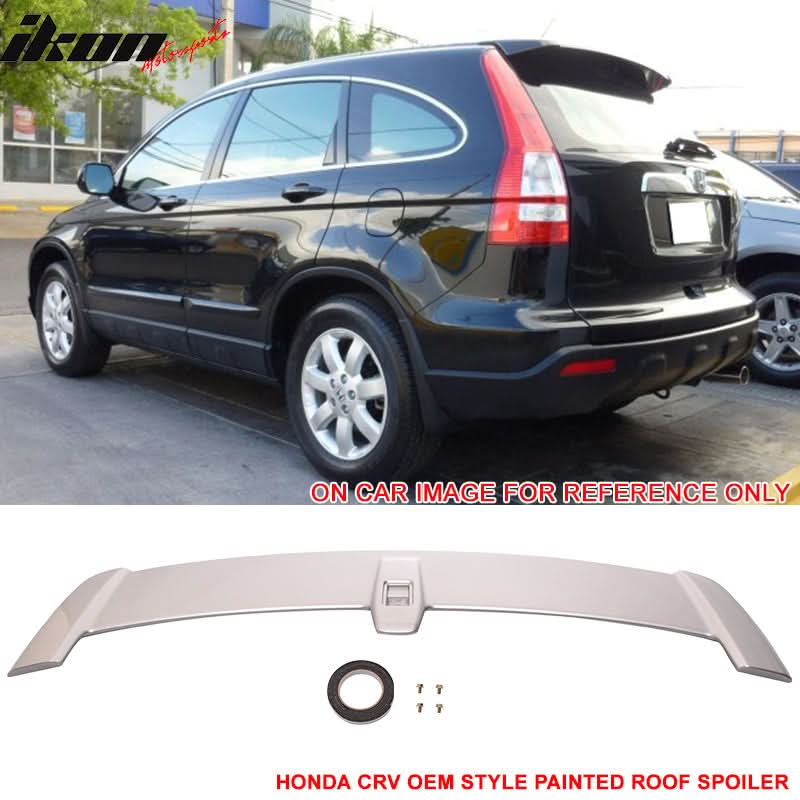 2007-2011 Honda CRV Rear Roof Spoiler Wing with LED Brake Light ABS