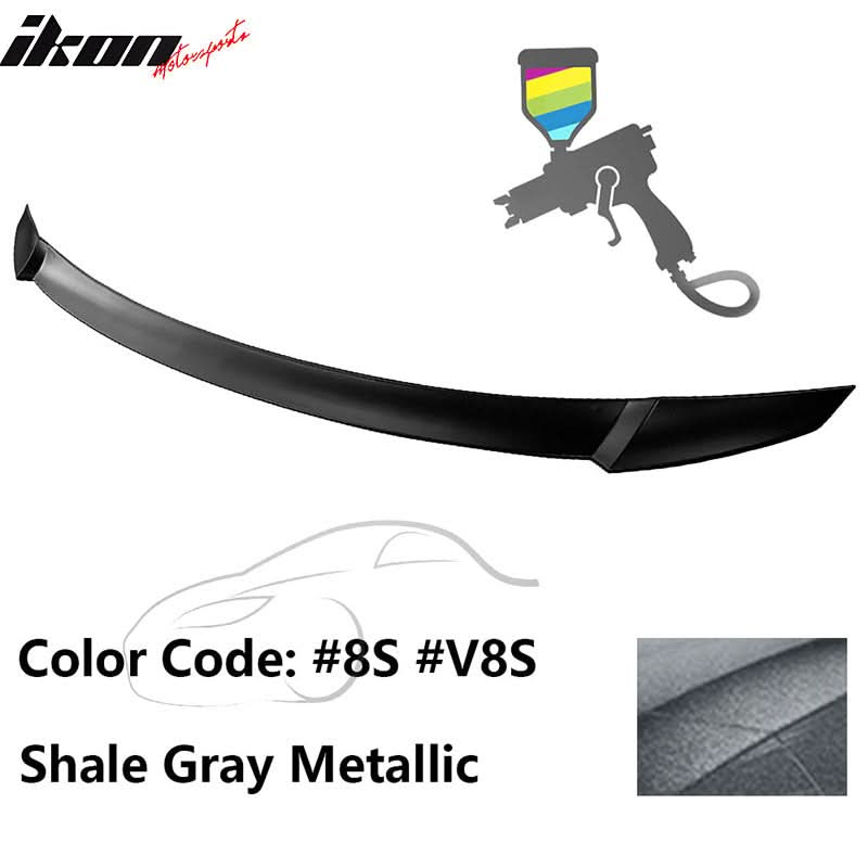 2021-2025 Hyundai Elantra 4DR Sedan M4 Rear Trunk Spoiler Wing ABS