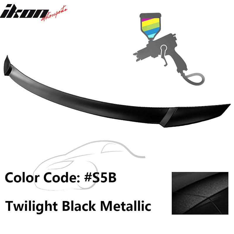 2021-2025 Hyundai Elantra 4DR Sedan M4 Rear Trunk Spoiler Wing ABS