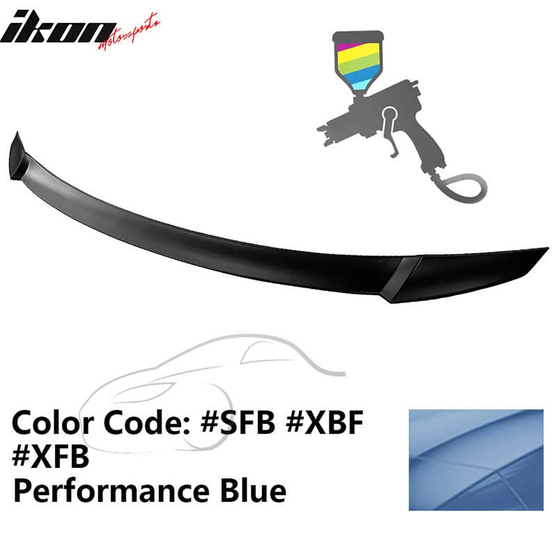 2021-2025 Hyundai Elantra 4DR Sedan M4 Rear Trunk Spoiler Wing ABS
