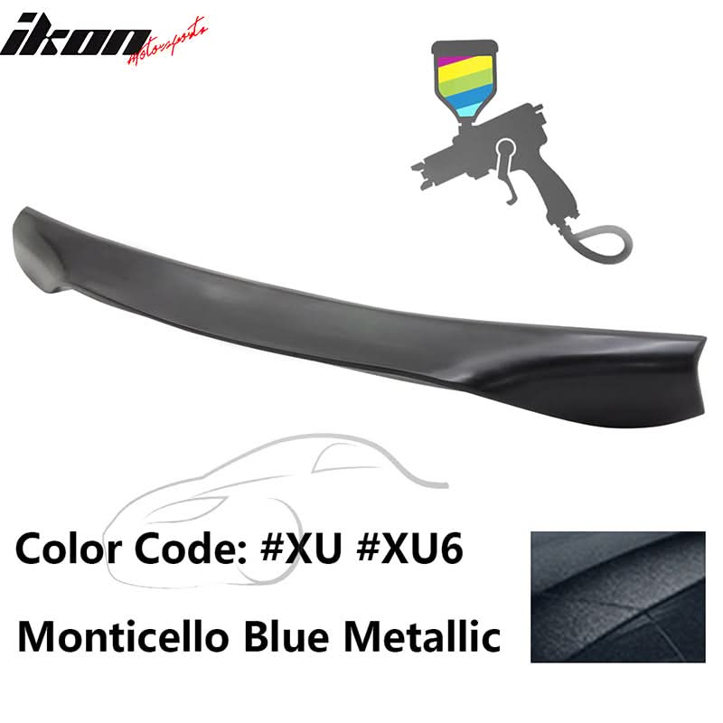 2010-2016 Hyundai Genesis Coupe Euro Style Trunk Spoiler Painted