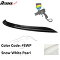 2021-2024 Kia K5 OE Style #SWP Snow White Pearl Trunk Spoiler ABS