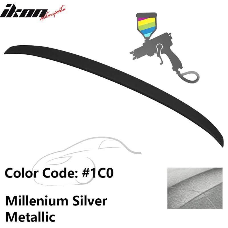 2007-2012 Lexus ES350   Painted Color Trunk Spoiler ABS