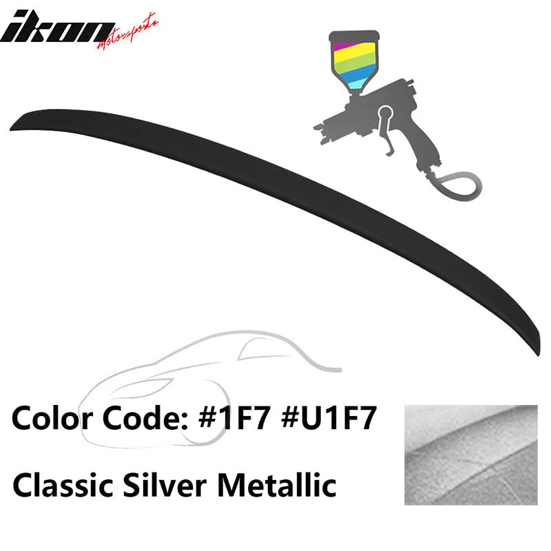 2007-2012 Lexus ES350   Painted Color Trunk Spoiler ABS