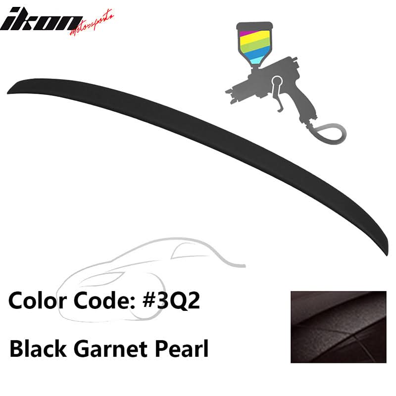 2007-2012 Lexus ES350   Painted Color Trunk Spoiler ABS