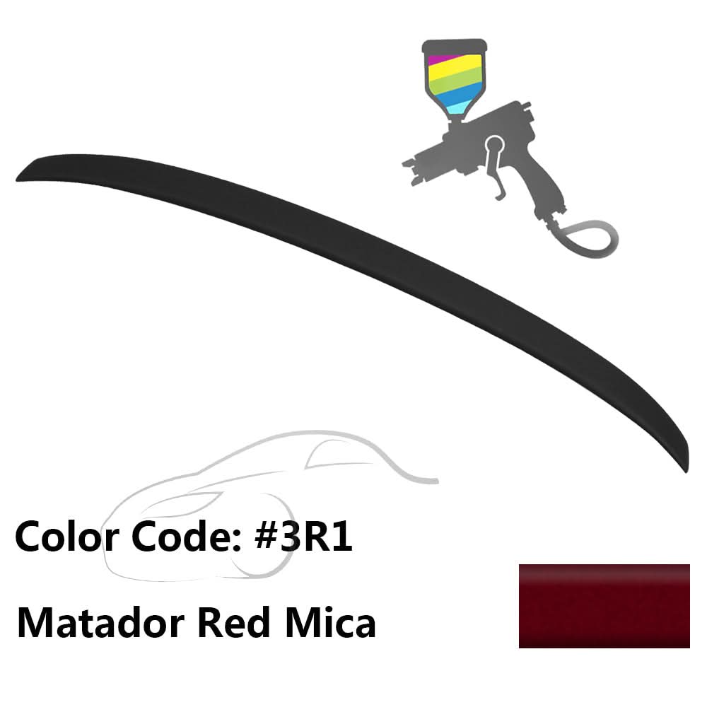 2007-2012 Lexus ES350   Painted Color Trunk Spoiler ABS