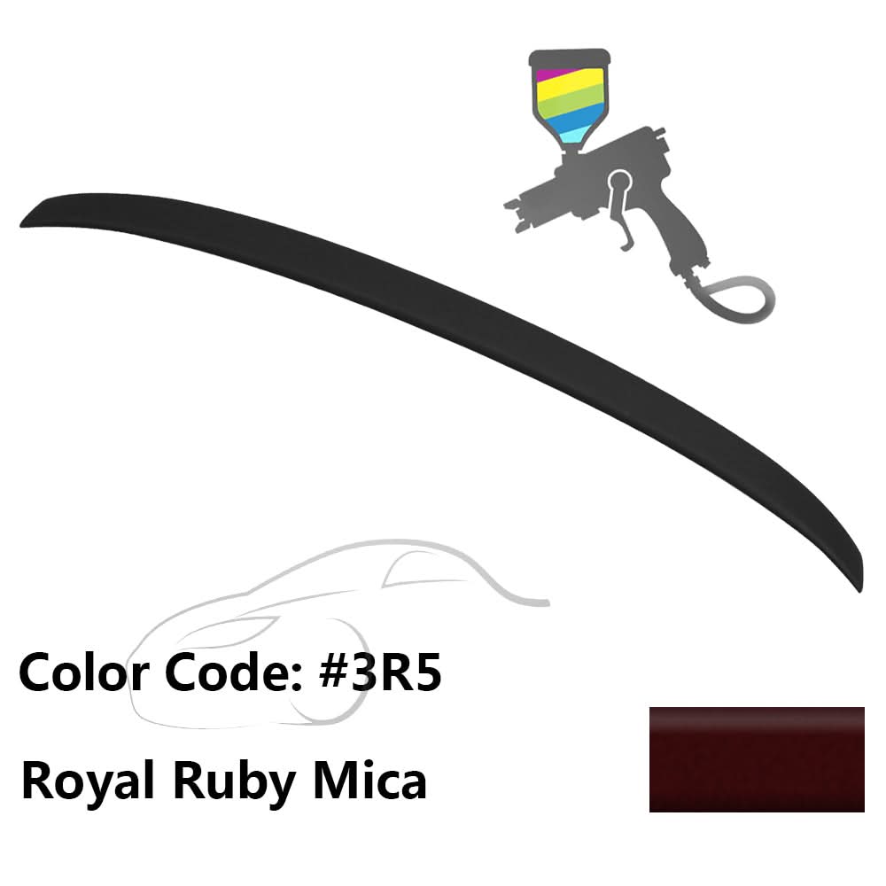 2007-2012 Lexus ES350   Painted Color Trunk Spoiler ABS