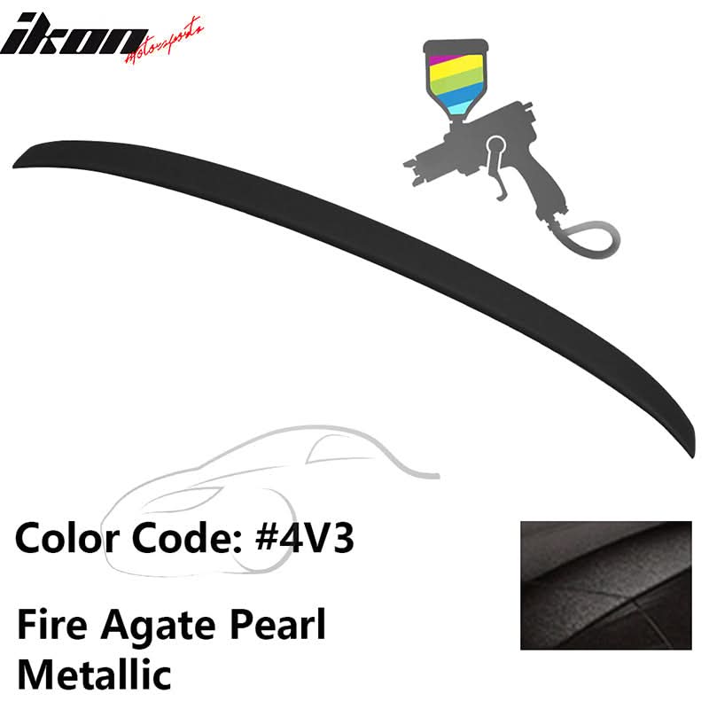 2007-2012 Lexus ES350   Painted Color Trunk Spoiler ABS