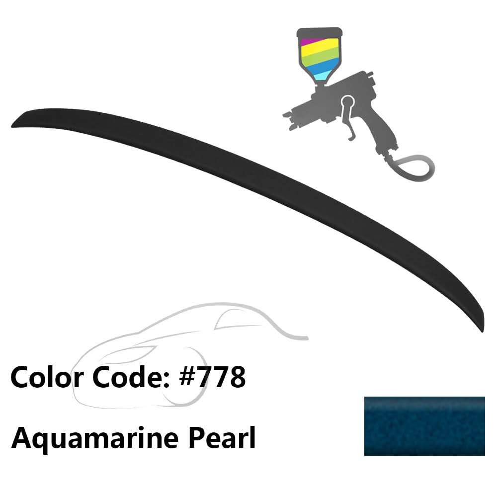 2007-2012 Lexus ES350   Painted Color Trunk Spoiler ABS