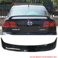 2004-2009 Mazda 3 Sedan  Painted Color Trunk Spoiler ABS