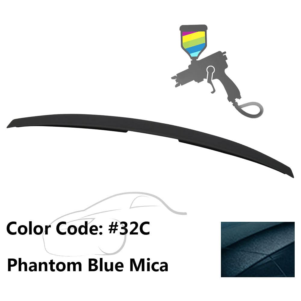 2004-2009 Mazda 3 Sedan Flush Mount  Painted Trunk Spoiler ABS