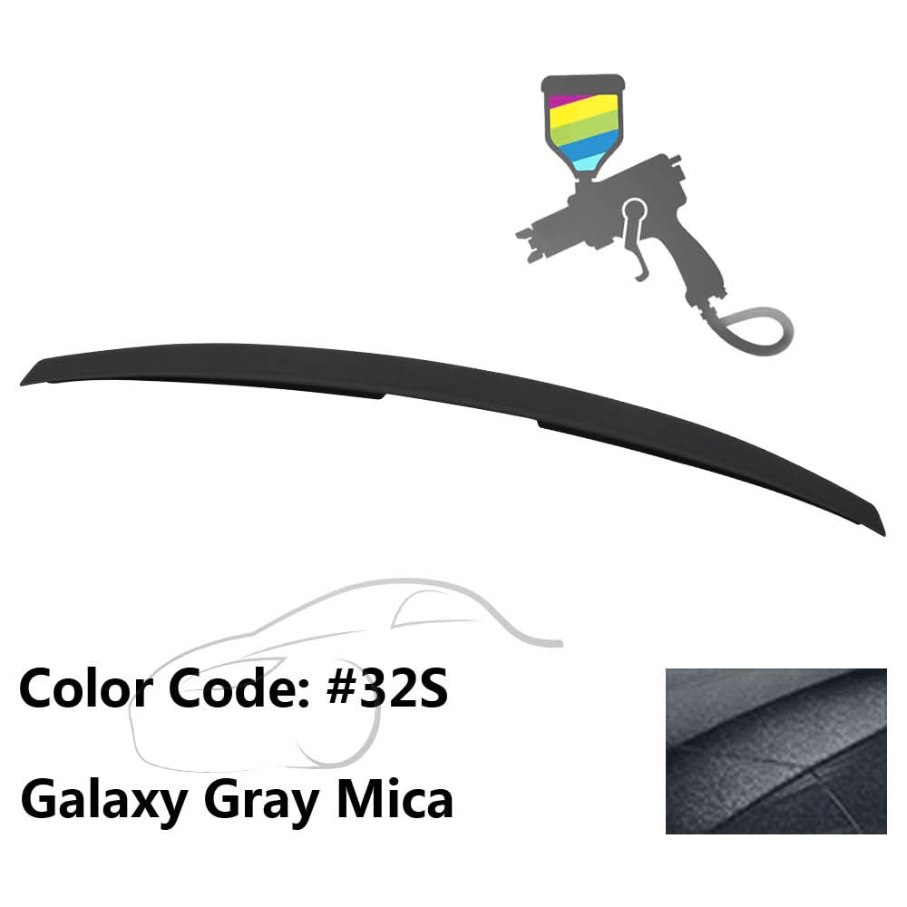 2004-2009 Mazda 3 Sedan Flush Mount  Painted Trunk Spoiler ABS