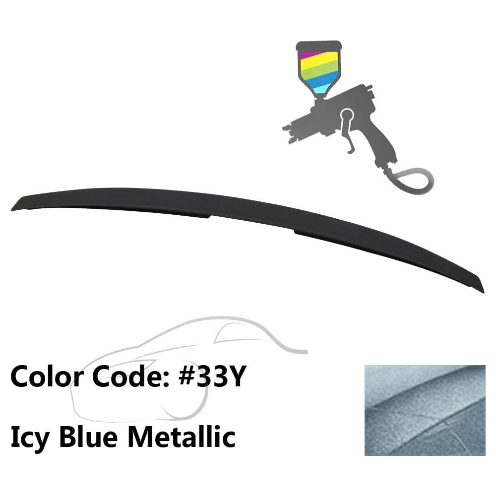 2004-2009 Mazda 3 Sedan Flush Mount  Painted Trunk Spoiler ABS