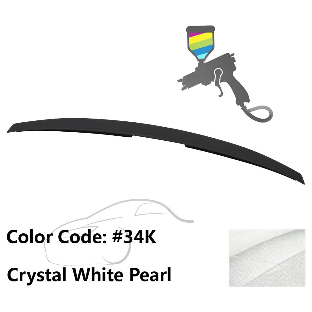 2004-2009 Mazda 3 Sedan Flush Mount  Painted Trunk Spoiler ABS