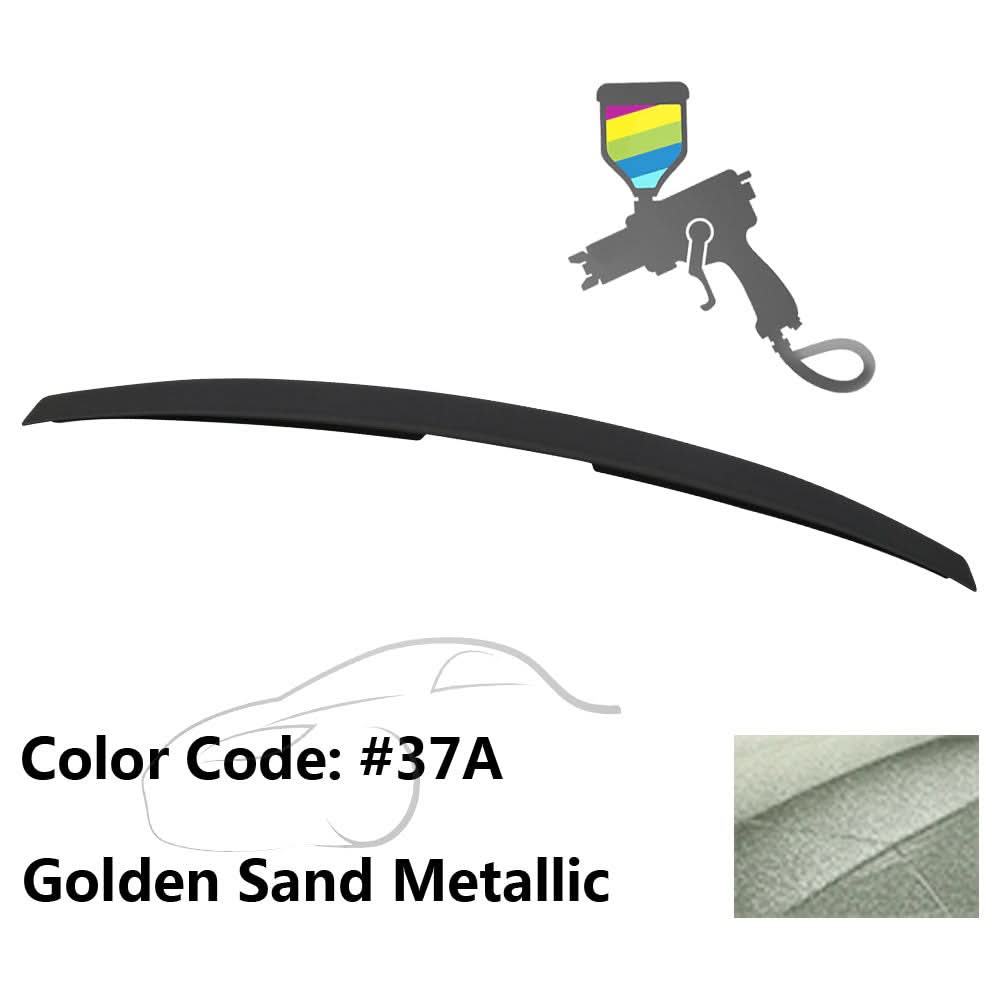 2004-2009 Mazda 3 Sedan Flush Mount  Painted Trunk Spoiler ABS