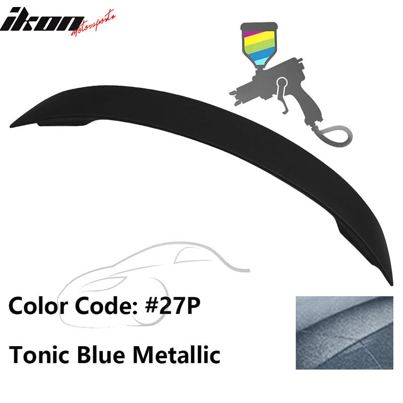 2010-2013 Mazda 3 Sedan OE Style Unpainted Rear Spoiler Wing ABS