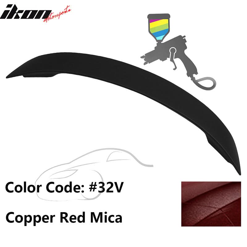 2010-2013 Mazda 3 Sedan OE Style Unpainted Rear Spoiler Wing ABS