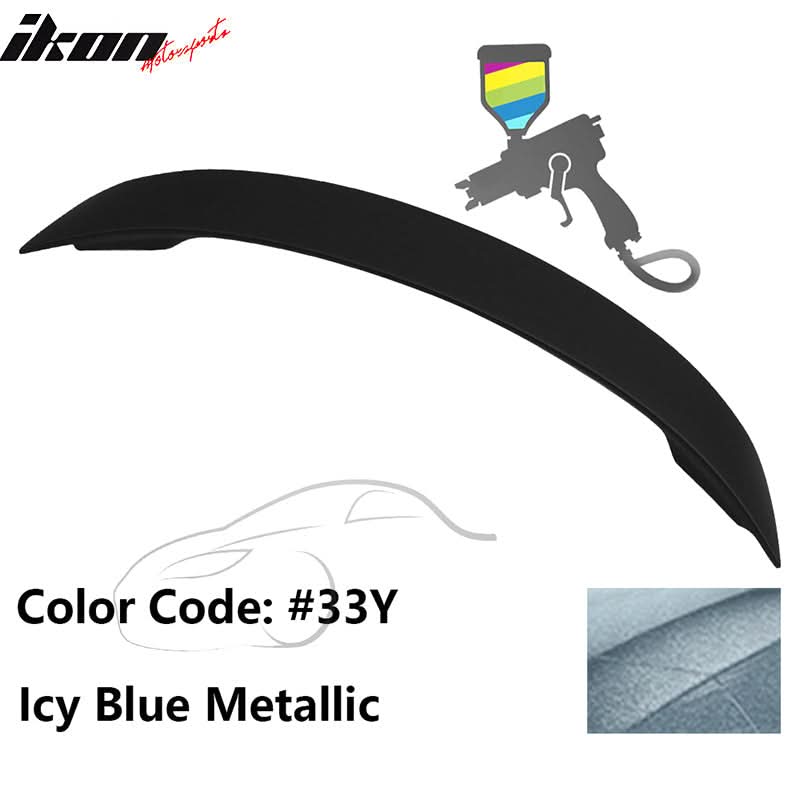 2010-2013 Mazda 3 Sedan OE Style Unpainted Rear Spoiler Wing ABS