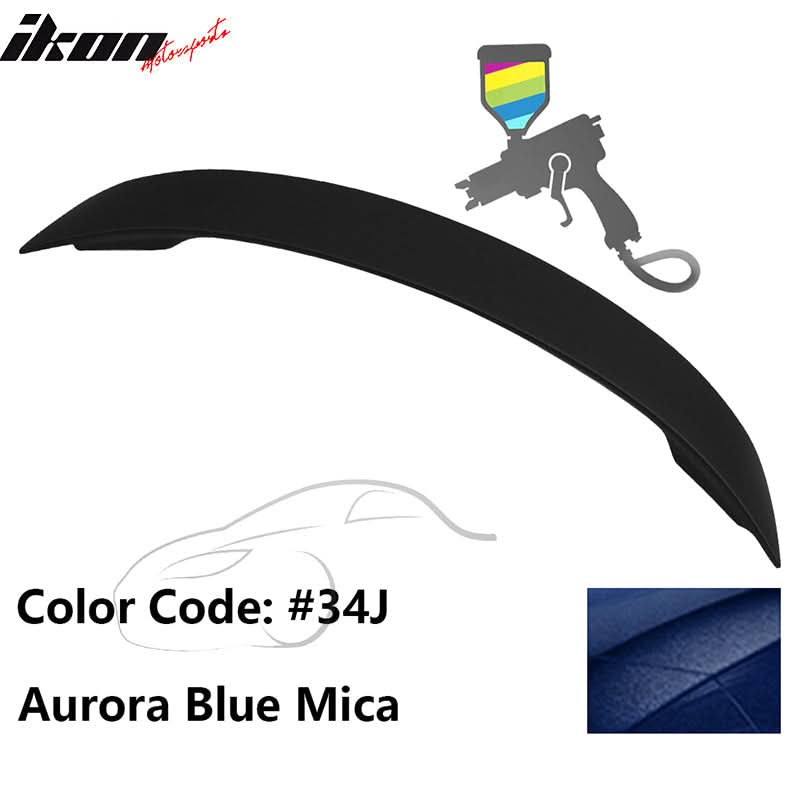 2010-2013 Mazda 3 Sedan OE Style Unpainted Rear Spoiler Wing ABS