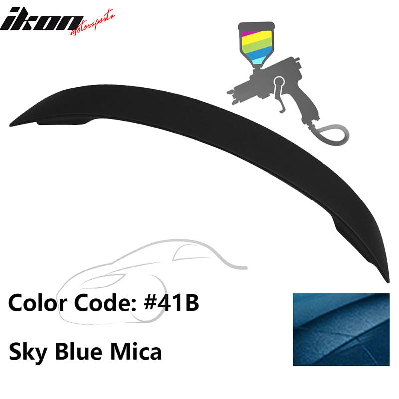 2010-2013 Mazda 3 Sedan OE Style Unpainted Rear Spoiler Wing ABS