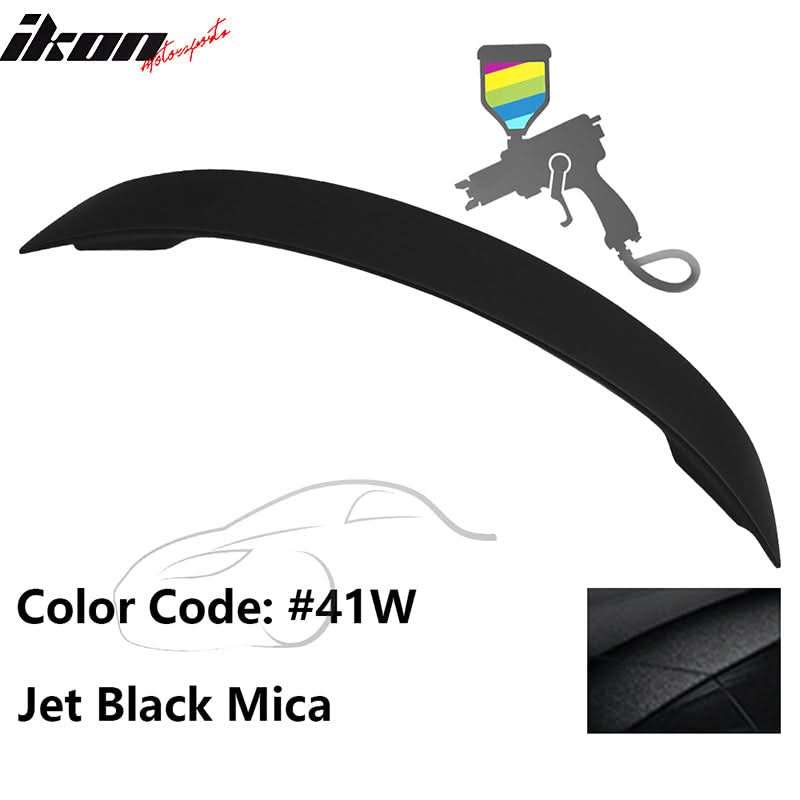 2010-2013 Mazda 3 Sedan OE Style Unpainted Rear Spoiler Wing ABS