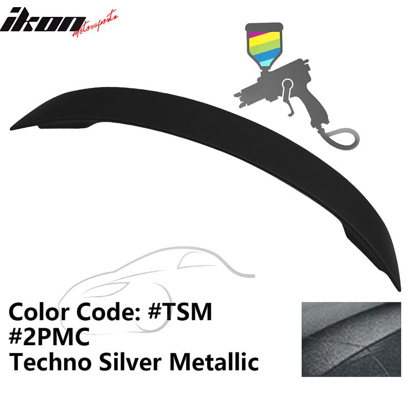 2010-2013 Mazda 3 Sedan OE Style Unpainted Rear Spoiler Wing ABS