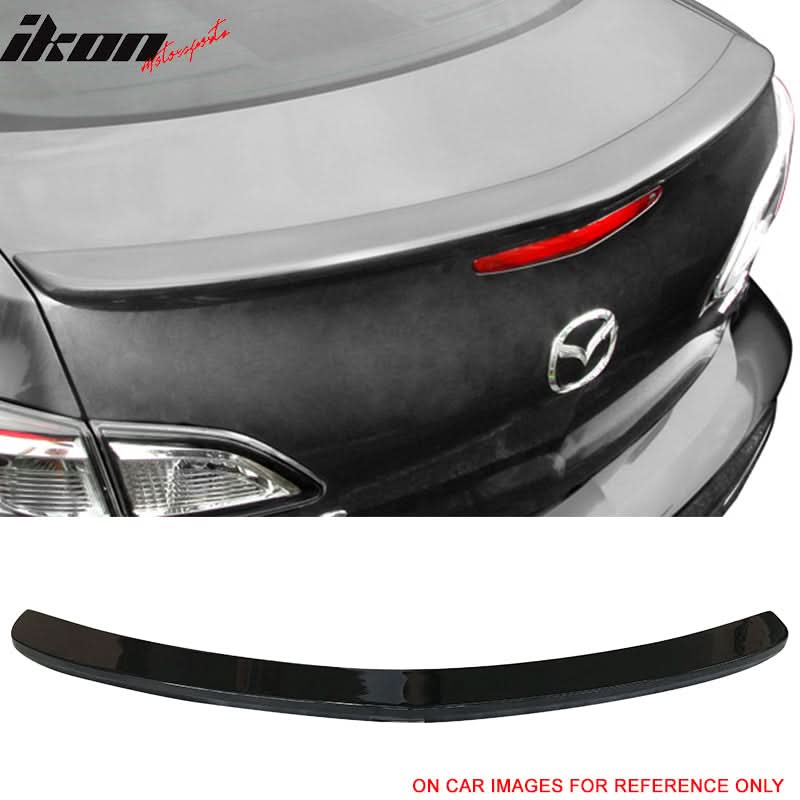 2010-2013 Mazda 3 Sedan  Painted Color Trunk Spoiler ABS