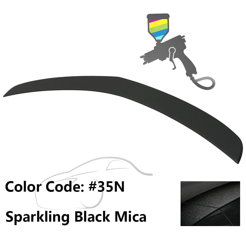 2010-2013 Mazda 3 Sedan  Painted Color Trunk Spoiler ABS
