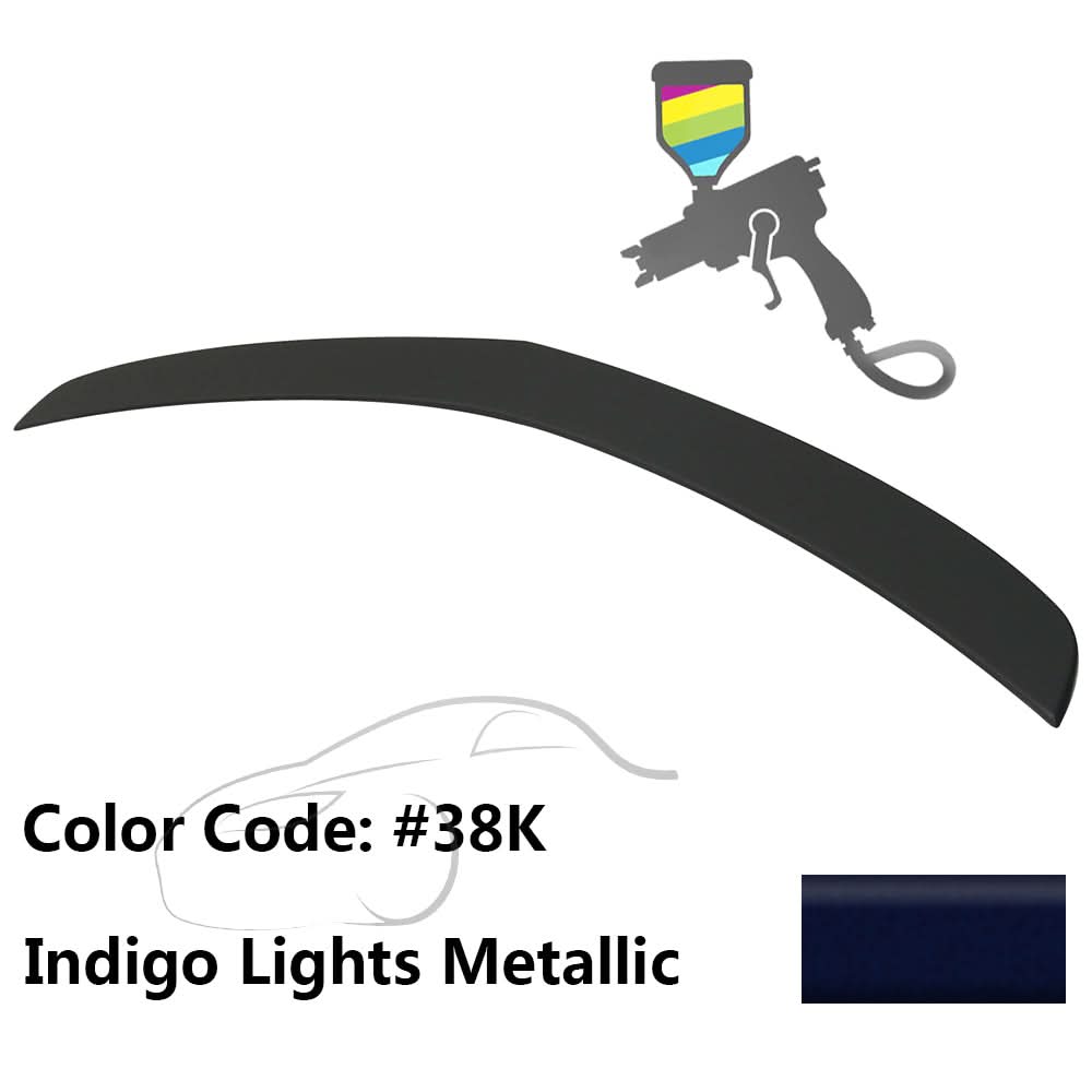 2010-2013 Mazda 3 Sedan  Painted Color Trunk Spoiler ABS