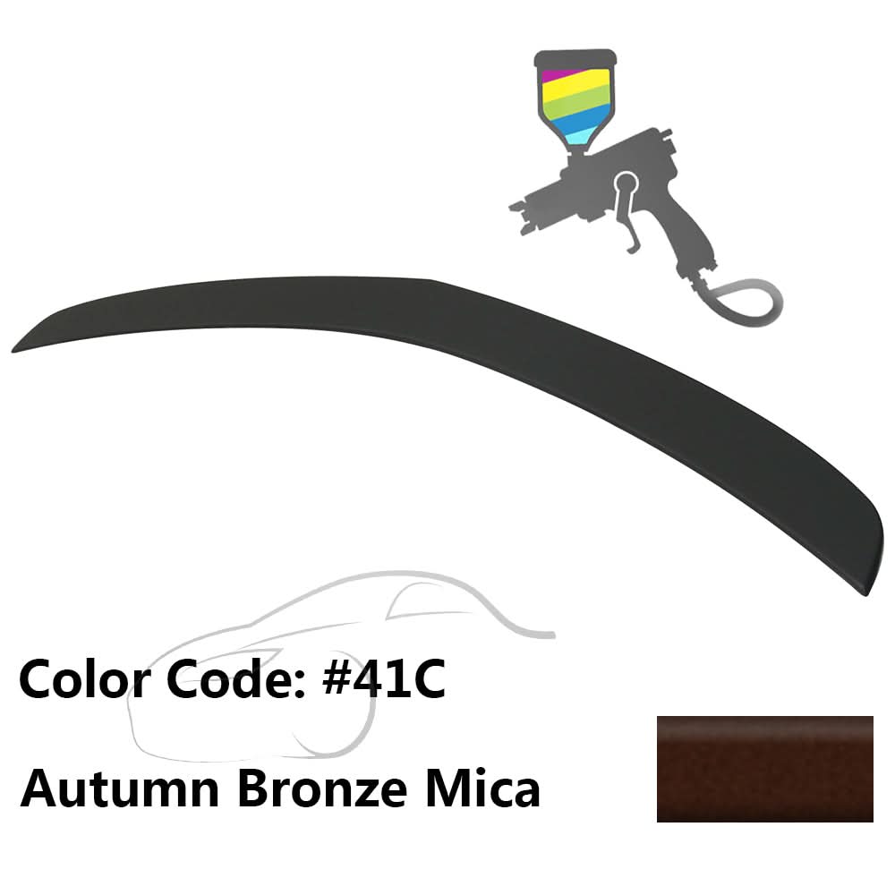 2010-2013 Mazda 3 Sedan  Painted Color Trunk Spoiler ABS