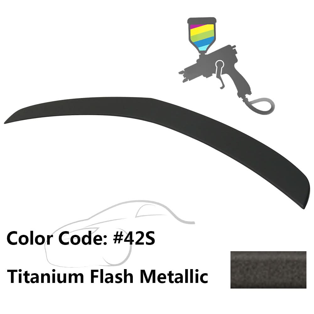 2010-2013 Mazda 3 Sedan  Painted Color Trunk Spoiler ABS