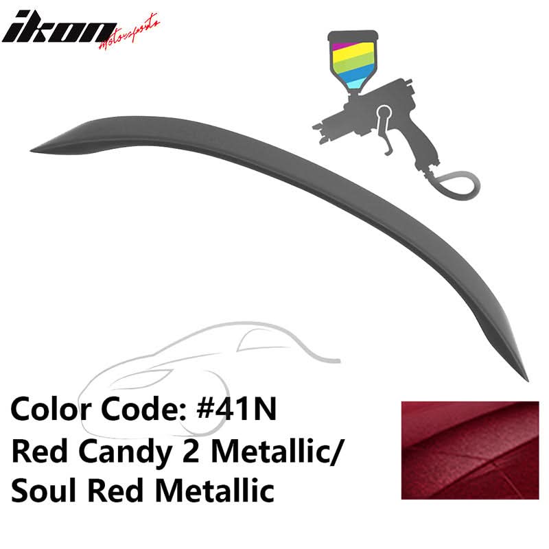 2009-2013 Mazda 6 Sedan OE Style Trunk Spoiler & LED Light ABS