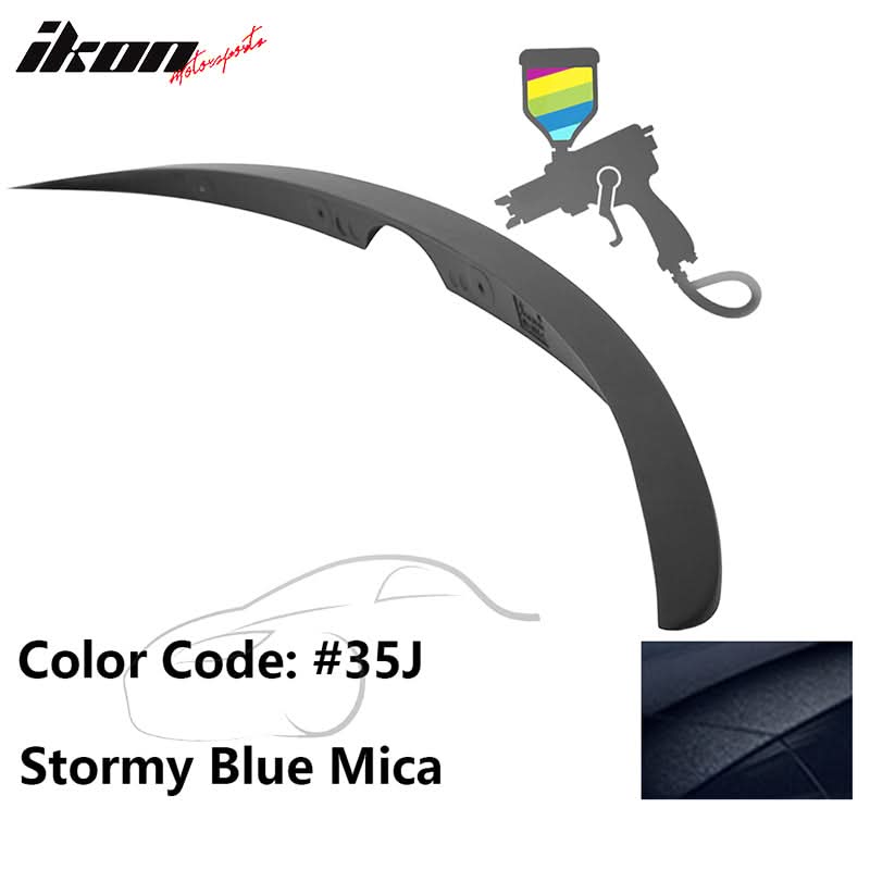 2014-2021 Mazda 6 Sedan Flush mount Painted Trunk Spoiler ABS