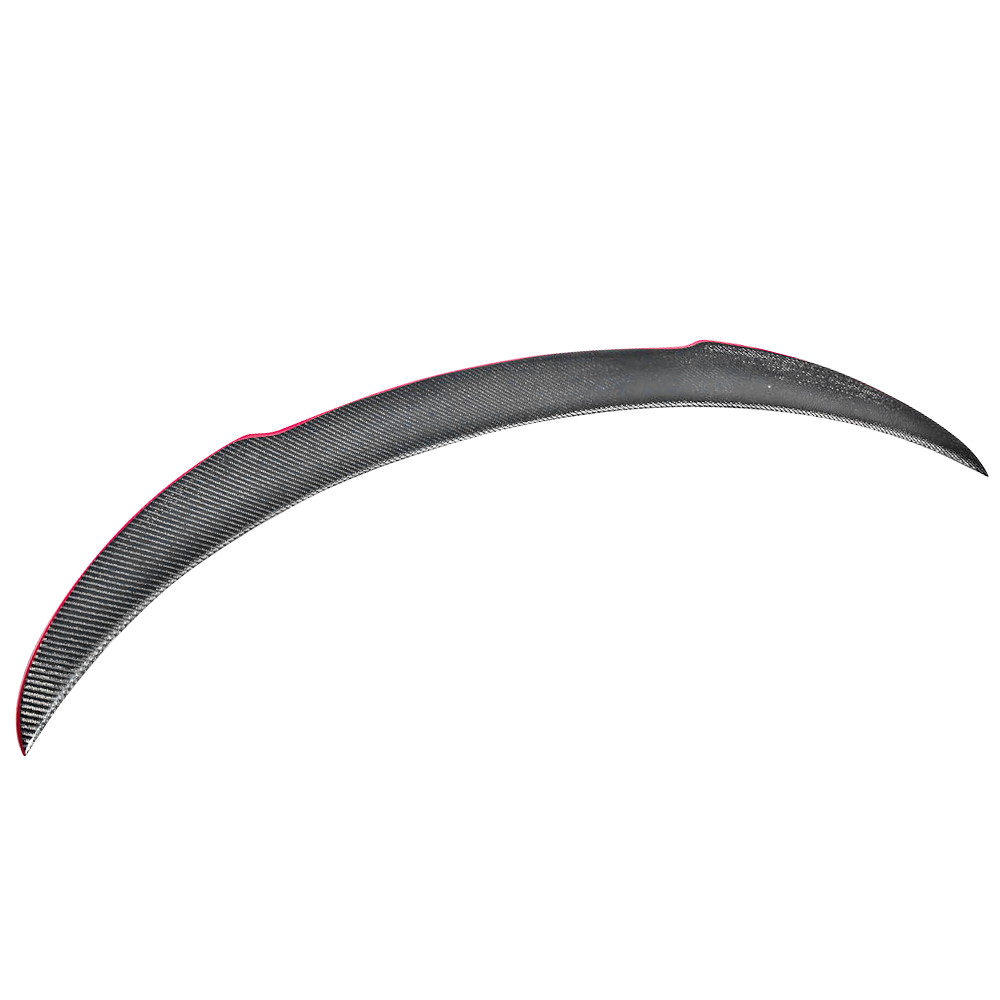 2013-2018 Benz CLA C117 FD Style Red Line Trunk Spoiler Carbon Fiber